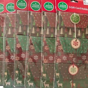 Winter Wonder Christmas Snow Deer Design Card Holders